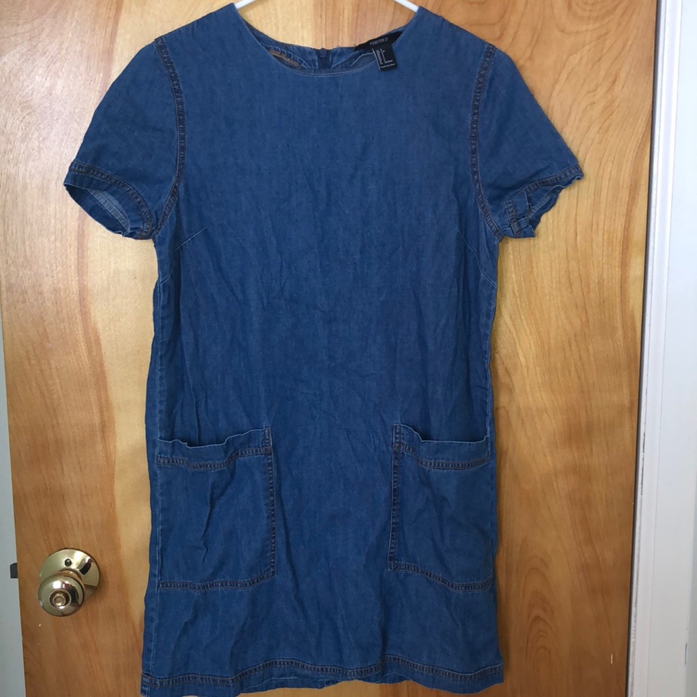 Forever 21 chambray dress!
